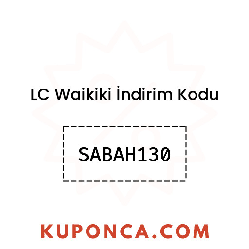 LC Waikiki İndirim Kodu - SABAH130