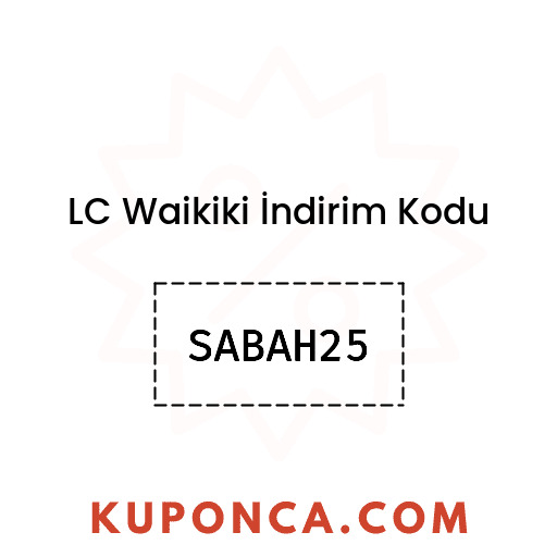 LC Waikiki İndirim Kodu - SABAH25