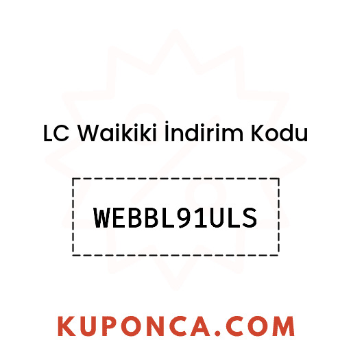 LC Waikiki İndirim Kodu - WEBBL91ULS