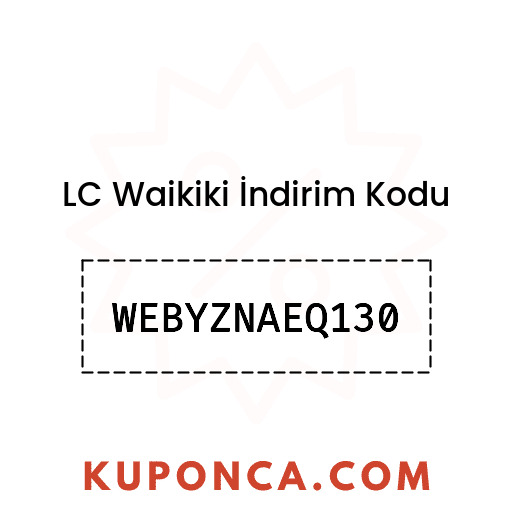 LC Waikiki İndirim Kodu - WEBYZNAEQ130