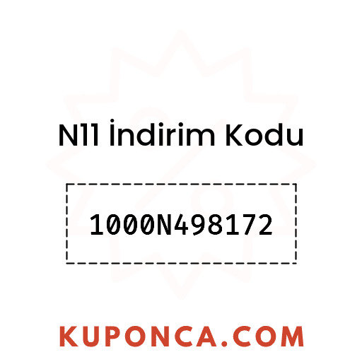 N11 İndirim Kodu - 1000N498172