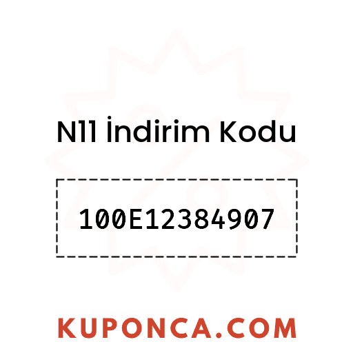 N11 İndirim Kodu - 100E12384907