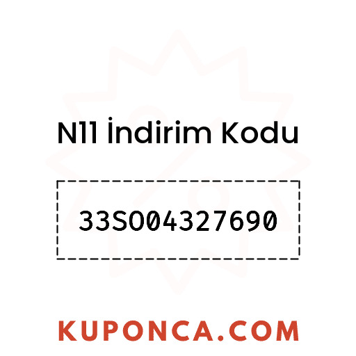 N11 İndirim Kodu - 33SO04327690