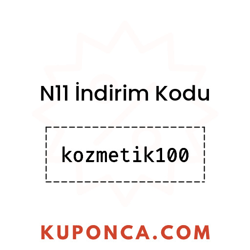 N11 İndirim Kodu - kozmetik100