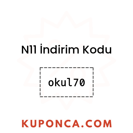 N11 İndirim Kodu - okul70