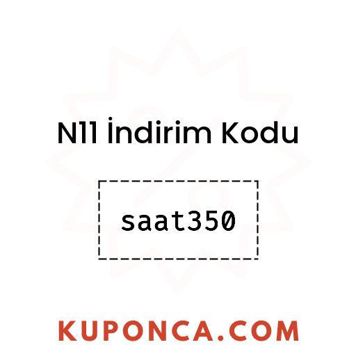 N11 İndirim Kodu - saat350