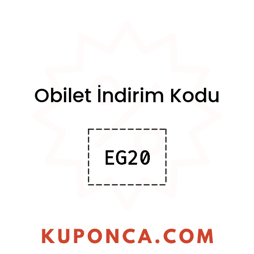 Obilet İndirim Kodu - EG20