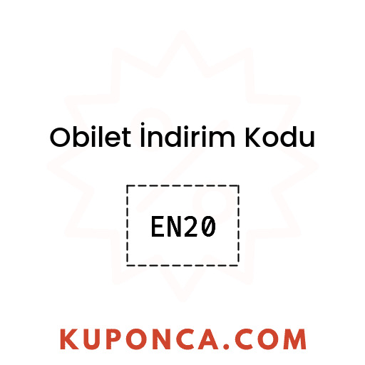 Obilet İndirim Kodu - EN20