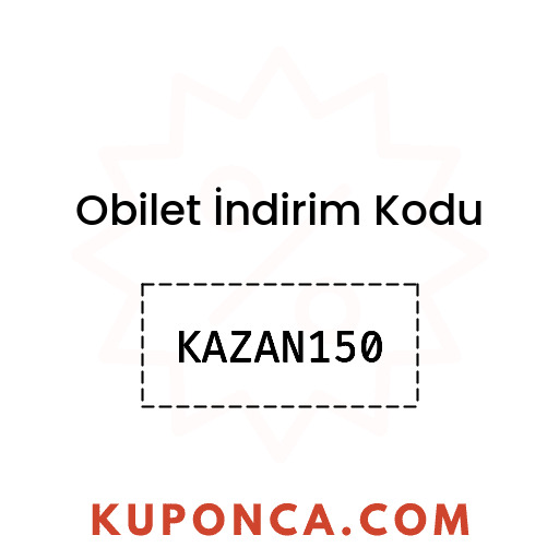 Obilet İndirim Kodu - KAZAN150