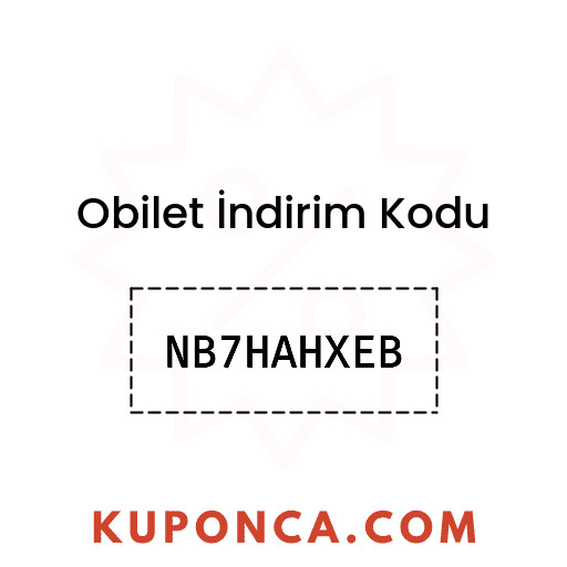 Obilet İndirim Kodu - NB7HAHXEB