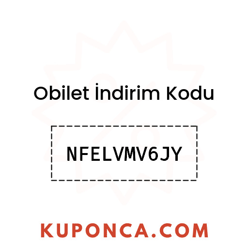 Obilet İndirim Kodu - NFELVMV6JY