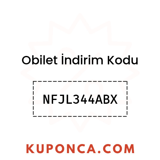 Obilet İndirim Kodu - NFJL344ABX