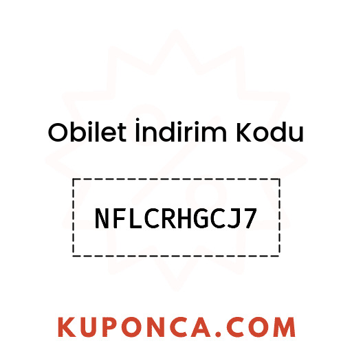 Obilet İndirim Kodu - NFLCRHGCJ7