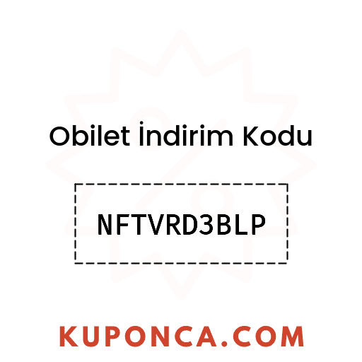 Obilet İndirim Kodu - NFTVRD3BLP