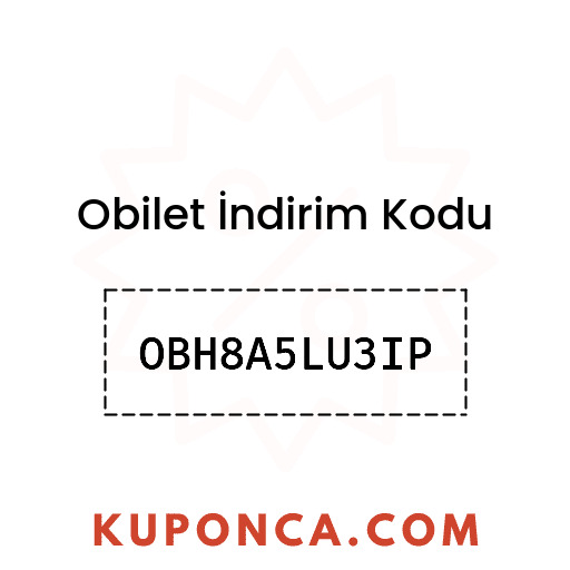 Obilet İndirim Kodu - OBH8A5LU3IP