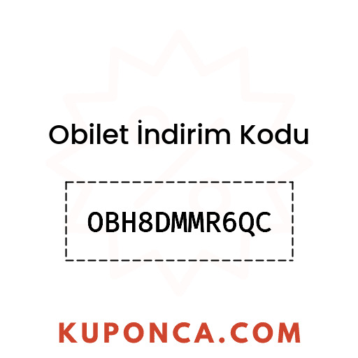 Obilet İndirim Kodu - OBH8DMMR6QC