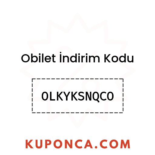 Obilet İndirim Kodu - OLKYKSNQCO