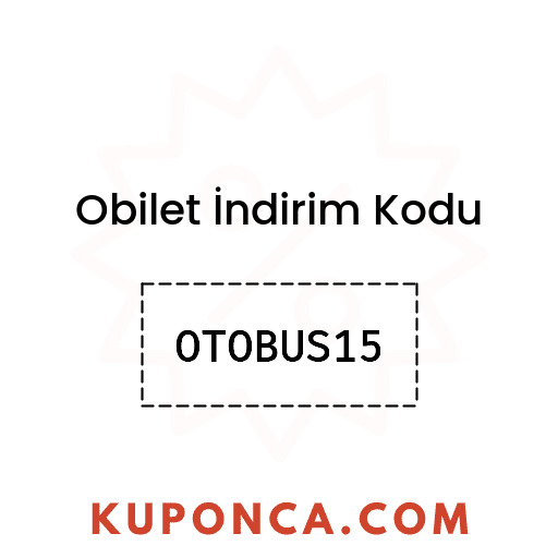 Obilet İndirim Kodu - OTOBUS15