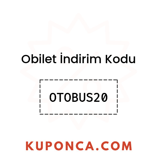 Obilet İndirim Kodu - OTOBUS20