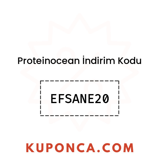 Proteinocean İndirim Kodu - EFSANE20