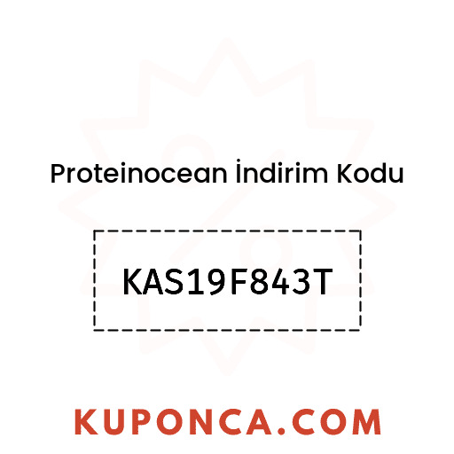 Proteinocean İndirim Kodu - KAS19F843T