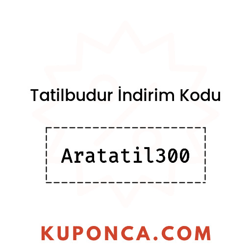 Tatilbudur İndirim Kodu - Aratatil300