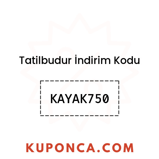 Tatilbudur İndirim Kodu - KAYAK750