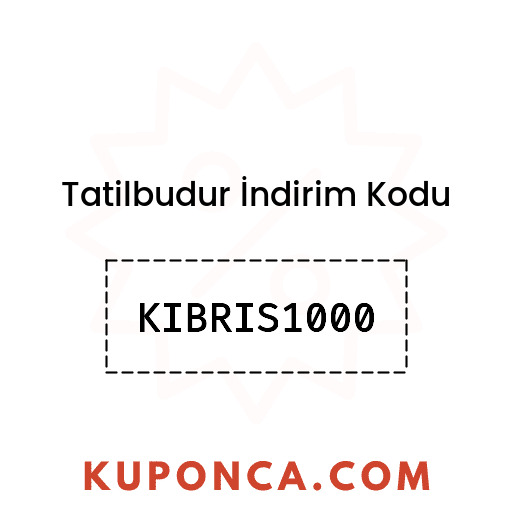 Tatilbudur İndirim Kodu - KIBRIS1000