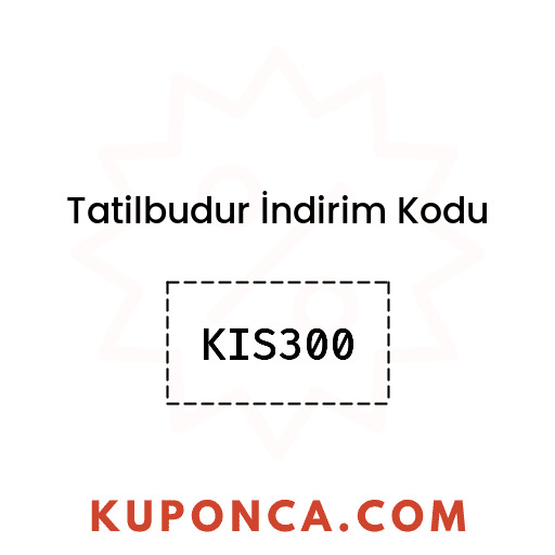 Tatilbudur İndirim Kodu - KIS300