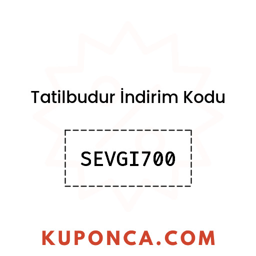 Tatilbudur İndirim Kodu - SEVGI700