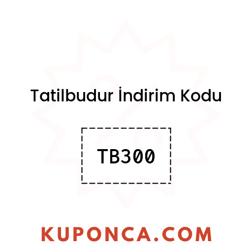 Tatilbudur İndirim Kodu - TB300