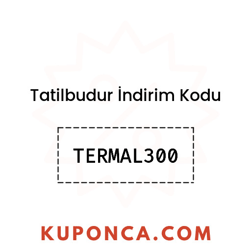 Tatilbudur İndirim Kodu - TERMAL300