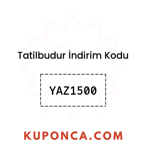 Tatilbudur İndirim Kodu - YAZ1500