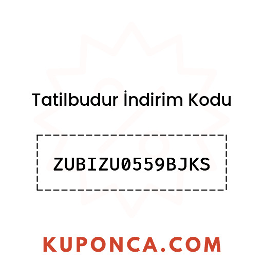 Tatilbudur İndirim Kodu - ZUBIZU0559BJKS