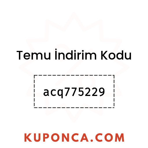 Temu İndirim Kodu - acq775229