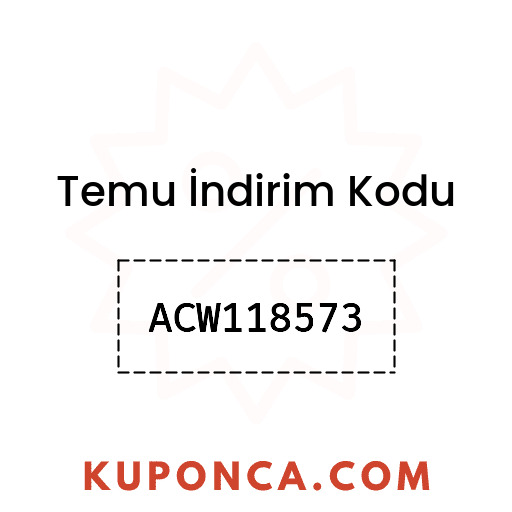 Temu İndirim Kodu - ACW118573