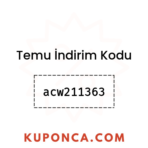 Temu İndirim Kodu - acw211363