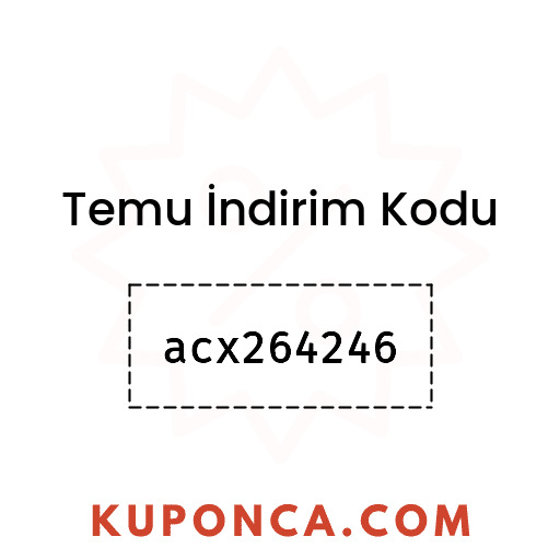 Temu İndirim Kodu - acx264246