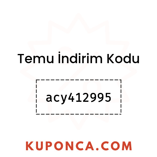 Temu İndirim Kodu - acy412995