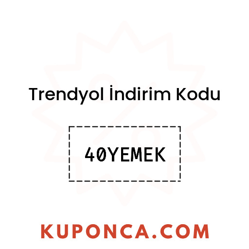 Trendyol İndirim Kodu - 40YEMEK