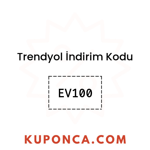 Trendyol İndirim Kodu - EV100