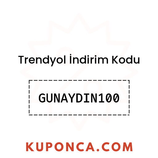 Trendyol İndirim Kodu - GUNAYDIN100