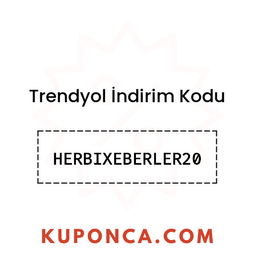 Trendyol İndirim Kodu - HERBIXEBERLER20