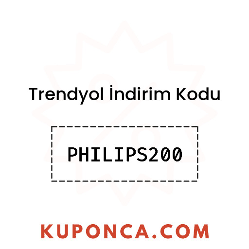 Trendyol İndirim Kodu - PHILIPS200