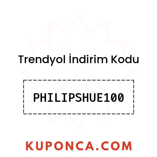 Trendyol İndirim Kodu - PHILIPSHUE100