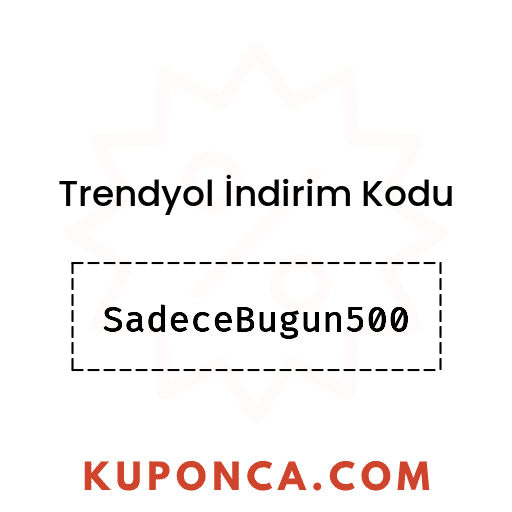 Trendyol İndirim Kodu - SadeceBugun500