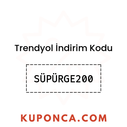 Trendyol İndirim Kodu - SÜPÜRGE200