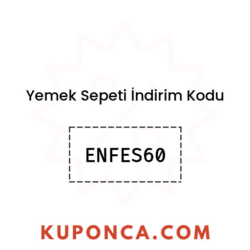 Yemek Sepeti İndirim Kodu - ENFES60