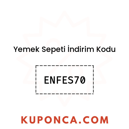 Yemek Sepeti İndirim Kodu - ENFES70