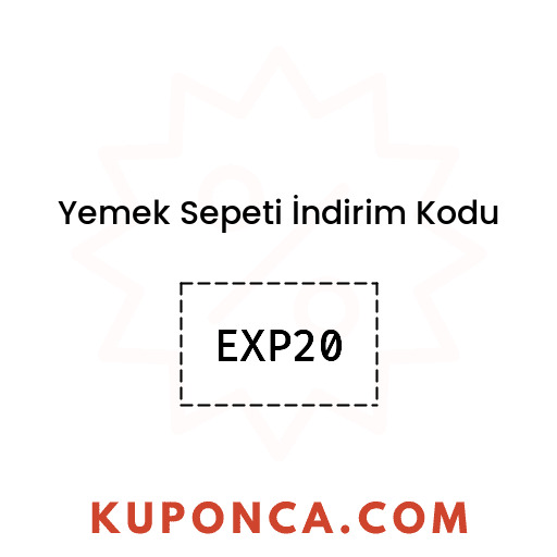 Yemek Sepeti İndirim Kodu - EXP20